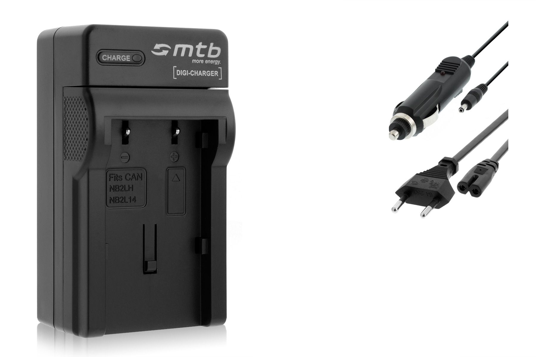 Mtb Black NB-2L Charger for Canon Powershot G7, G9, S30, S40, S45, S50