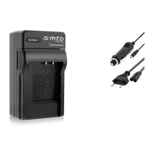 Cargador Mtb Negro Li-50B para Olympus Traveller SP-810UZ, SP-815UZ