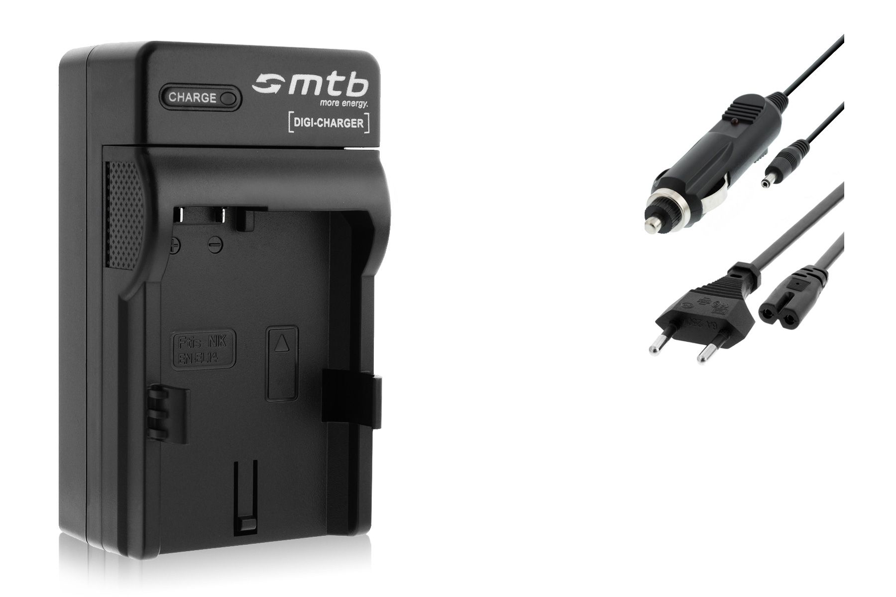 Chargeur Mtb EN-EL14 pour Nikon D5300 / Nikon Df (Noir)