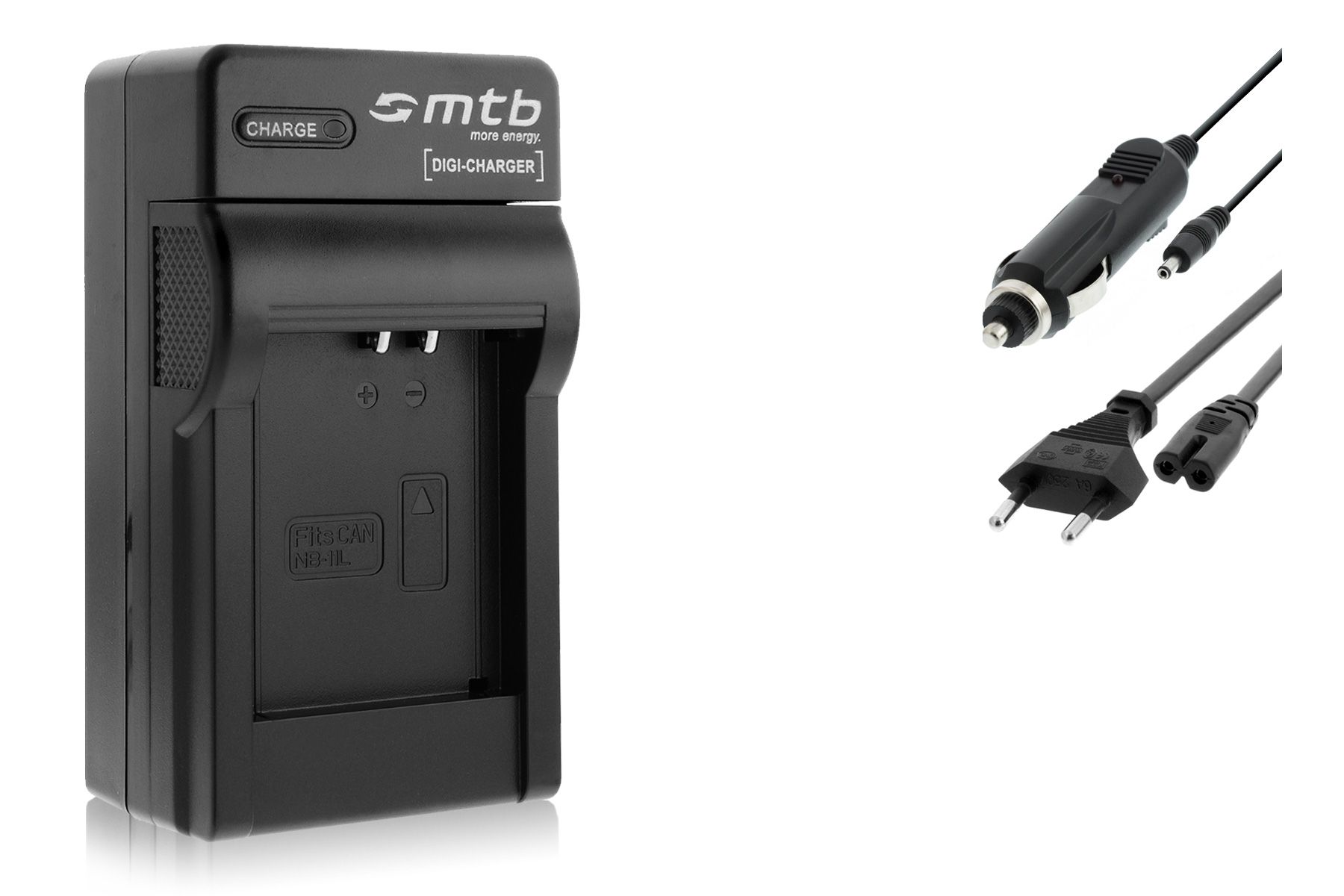 Mtb Black NB-11L Charger for Canon IXUS 265 HS / PowerShot A2300, A2400
