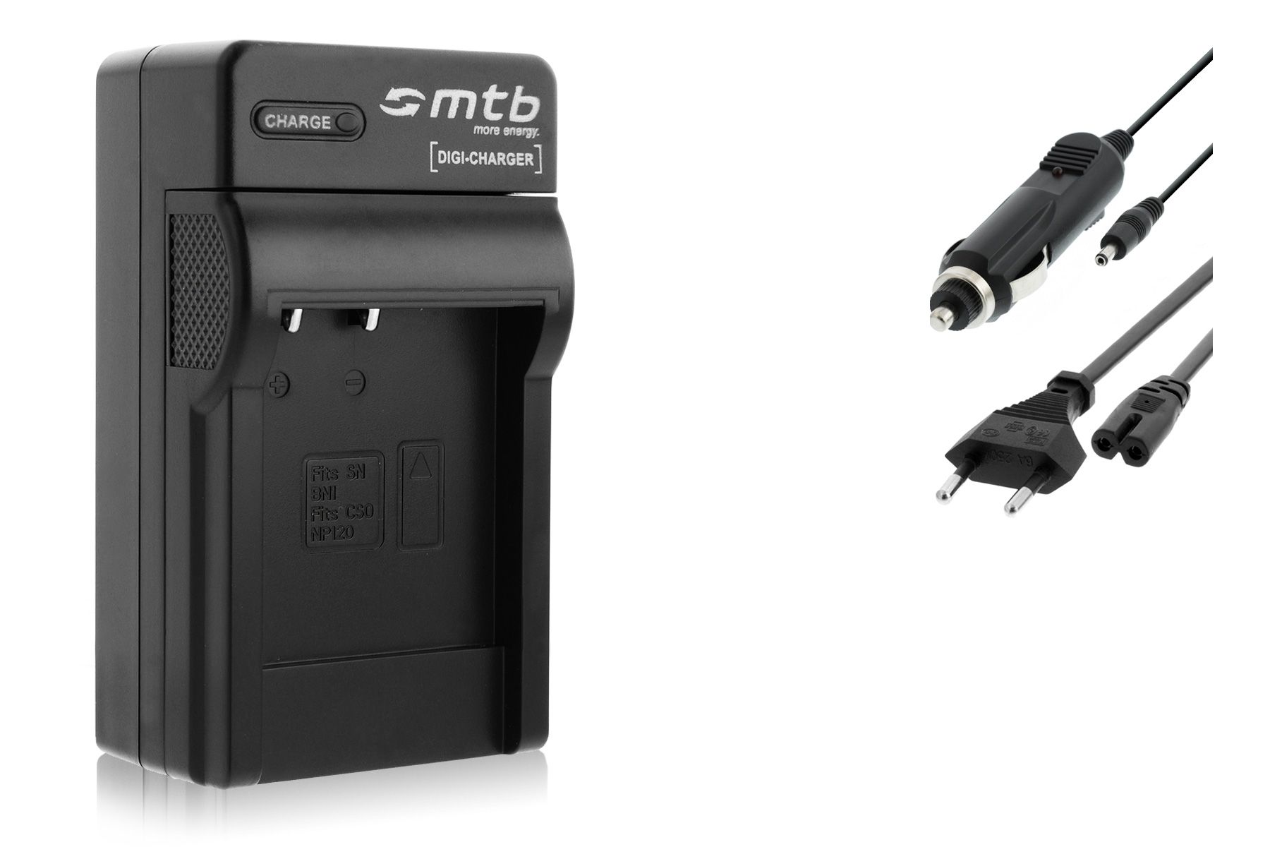 Mtb Black NP-BN1 Charger for Sony Cyber-shot DSC-TX55, TX66, TX100V, W310