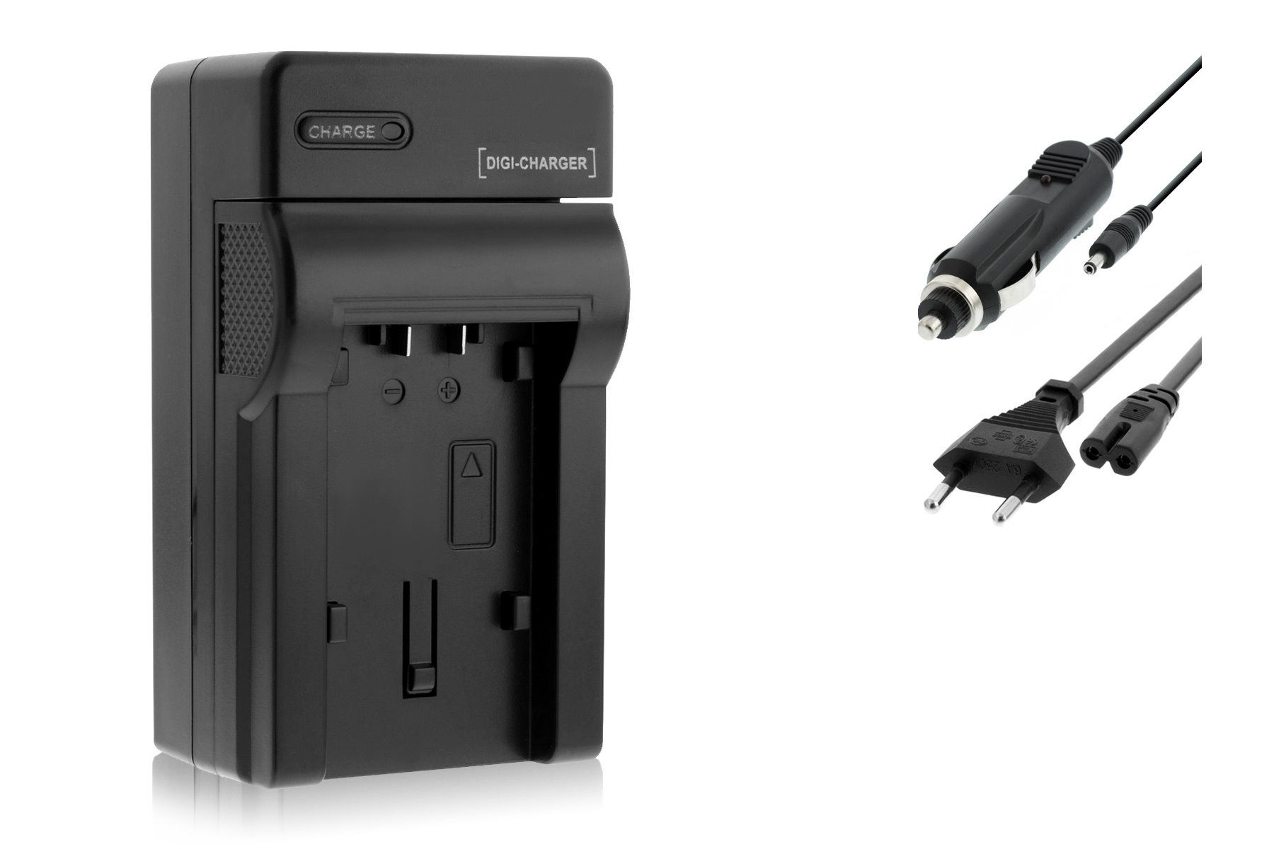 Cargador Mtb Negro DMW-BMB9E para Panasonic Lumix DMC-FZ70, FZ72