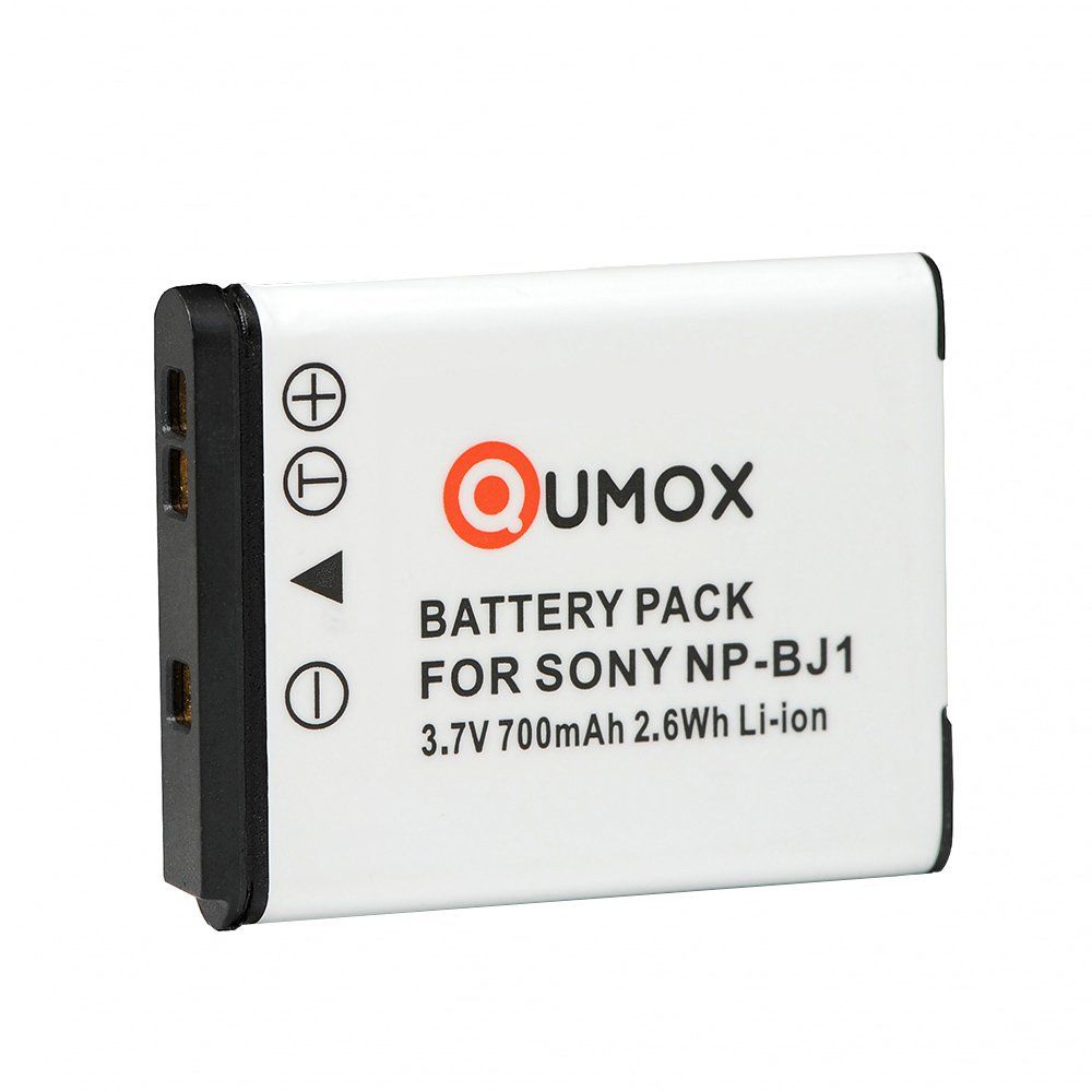 QUMOX Rechargeable Lithium-ion Battery NP-BJ1 for Sony RX0, Nikon Coolpix S3300/S4100/S4150/S4200/S4300/S6400