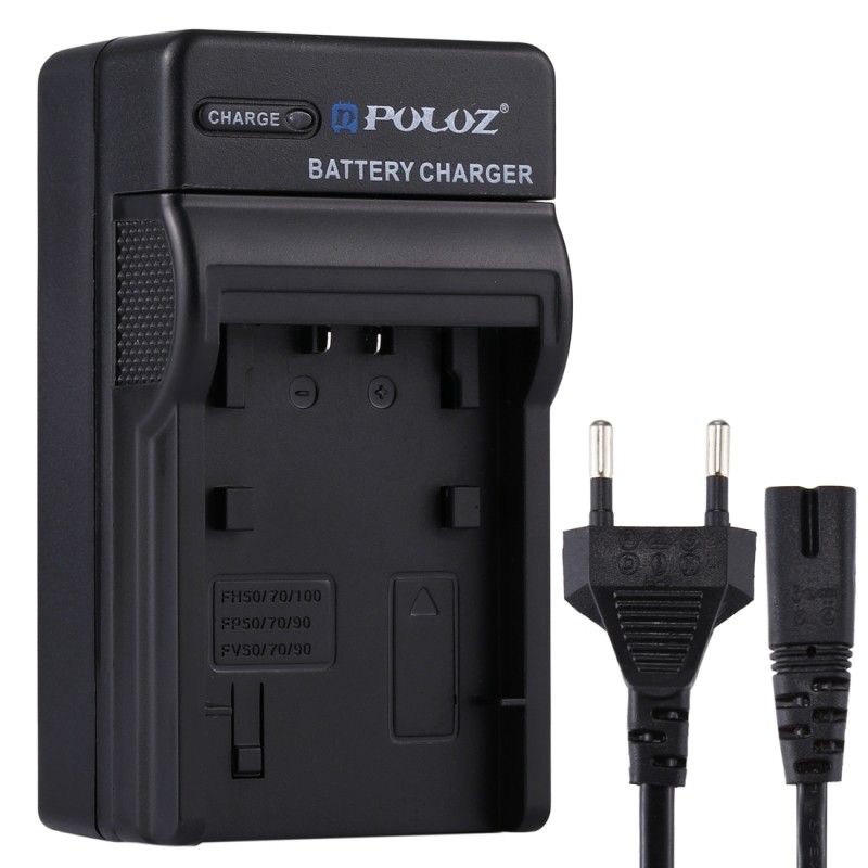 Chargeur de batterie Weweo avec câble pour Sony NP-FH50 / NP-FH100 / NP-FP Série