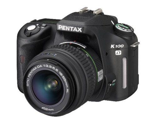 Kit appareil photo reflex numérique Pentax K100D avec objectif DA 18-55mmF3.5-5.6AL