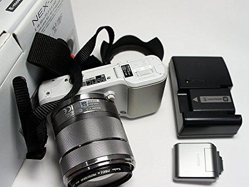 Sony NEX-3K/W Digital Camera Kit with White Mono Lens