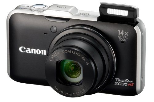Appareil photo numérique Canon PowerShot SX230 HS (Noir)