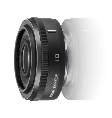 Nikon 1 NIKKOR 10mm f/2.8 CX Format Black Lens