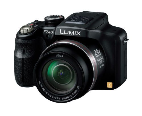 Panasonic Lumix FZ48 Digital Camera - Black
