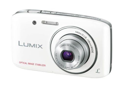 Panasonic Lumix S2 Digital Camera, 4x Optical Zoom, White DMC-S2-W