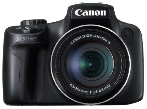 Appareil photo numérique Canon PowerShot SX50HS 12,1 millions de pixels zoom optique 50x Noir