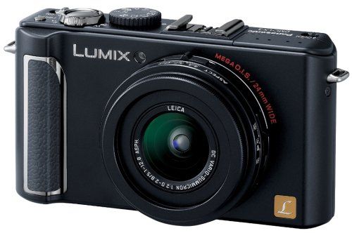 Panasonic LUMIX LX3 Digital Camera, Black (DMC-LX3-K)