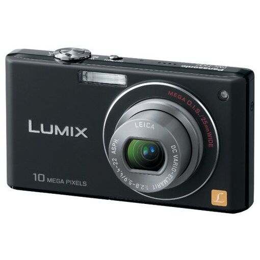 Panasonic LUMIX DMC-FX37 Digital Camera - Black