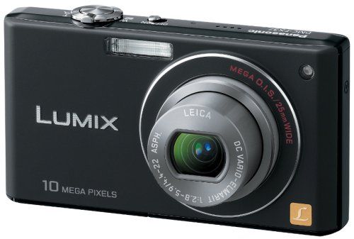 Panasonic LUMIX DMC-FX37 Digital Camera - Black