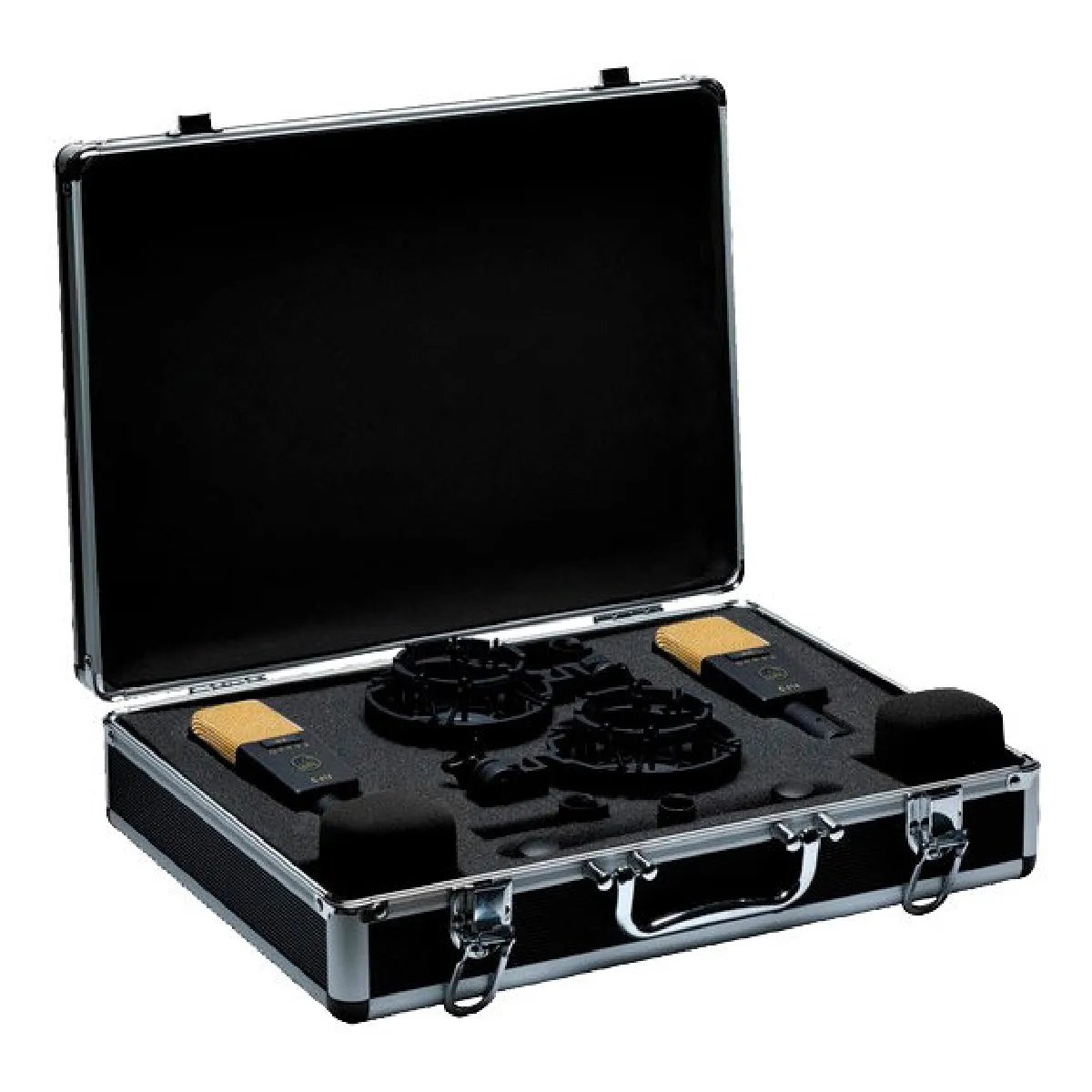 AKG C414 XLII Stereo Set - Black - Microphone - Wired - Omnidirectional - 20 Hz to 20 kHz - 200 Ohms