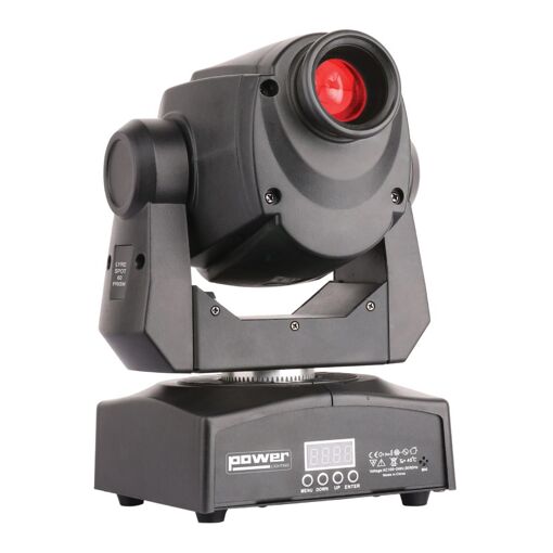 Éclairage Power Lighting Lyra Spot 60W Prism - Projecteur LED 60W avec Gobos et Prisme