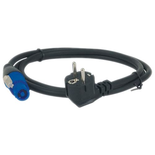 Cable de alimentación Showtec Powercon a Schuko 10m 3x 2,5 mm2