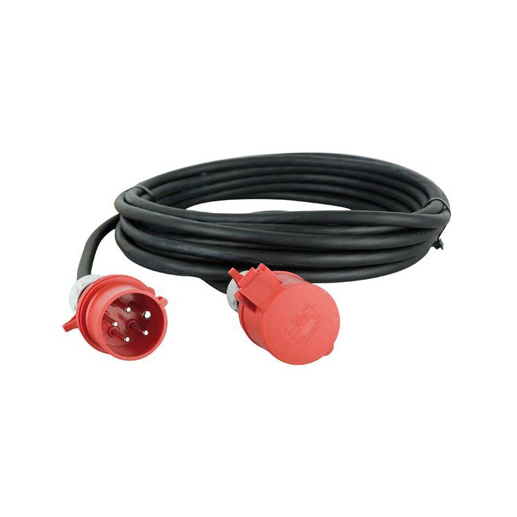 Showtec 3 x 32A 380V 50m Extension Cable (5x4mm2)