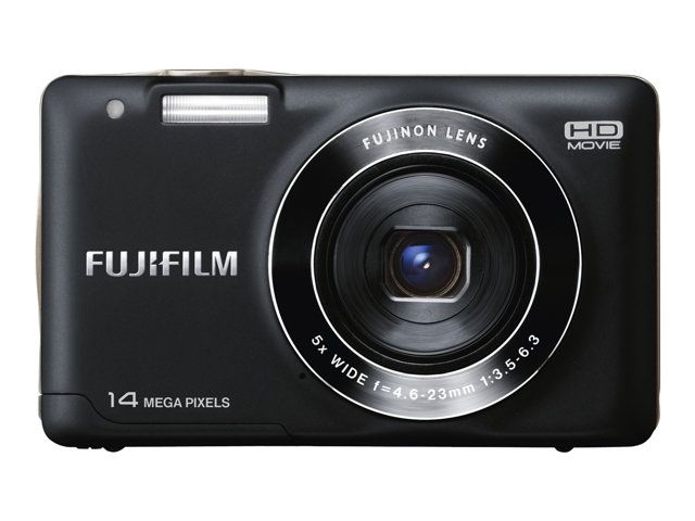 Fujifilm Compact Camera - 14MP - 720p - 5x Optical Zoom - Fujinon - Black