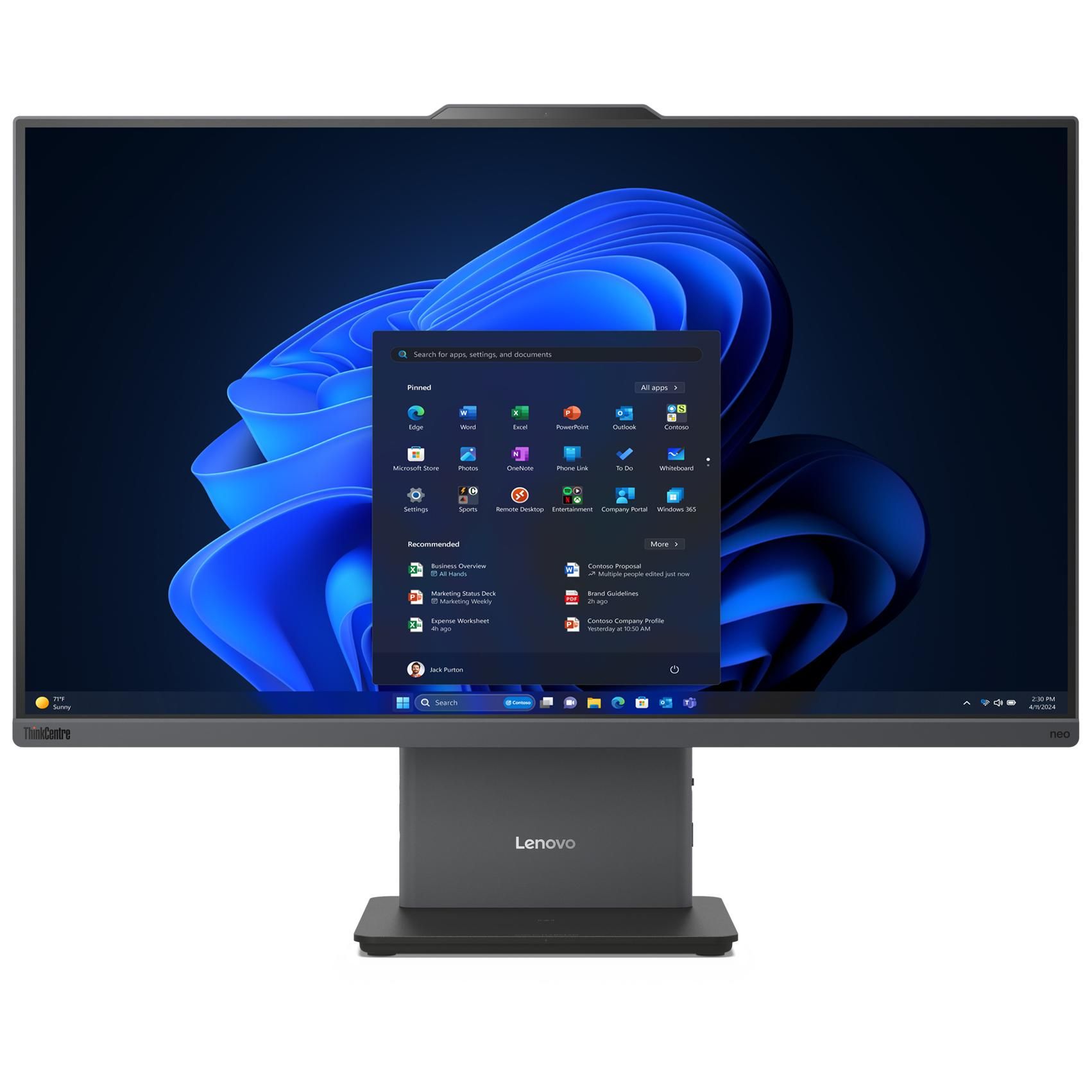 Lenovo ThinkCentre neo 50a 27 Gen 5 - 27" All-in-One PC (Intel Core i7, 16GB DDR5, 512GB SSD, Windows 11 Pro)
