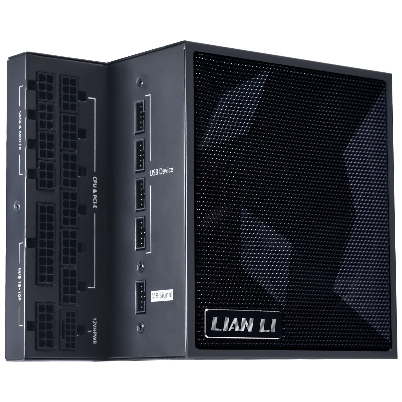 Lian Li Edge Eg1000 80 Plus Platinum Power Supply, PCIe 5.1, ATX 3.1 - 1000W