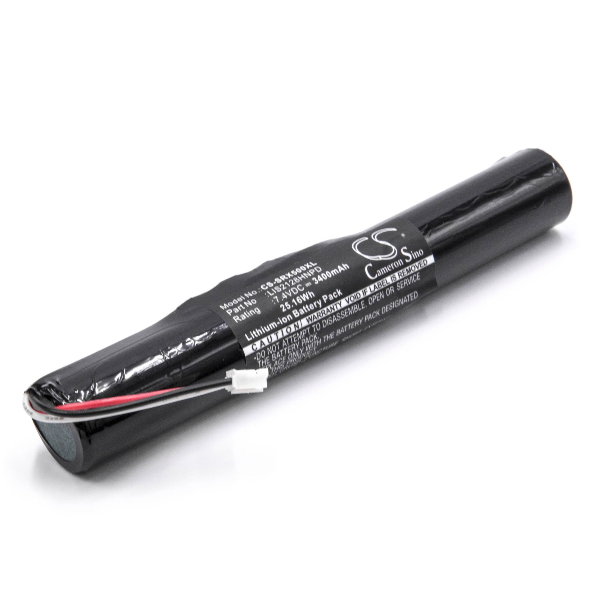 vhbw 3400mAh (7.4V) Li-Ion Battery for Sony SRS-X5 Speakers