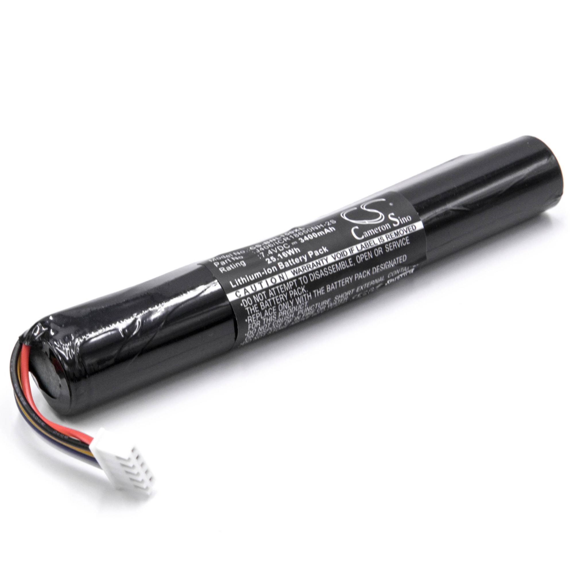 Batterie vhbw 3400 mAh (7,4 V) Li-ion pour enceintes Bang & Olufsen Beolit 15 et 17