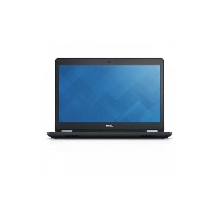 Dell Latitude E5470 Core i5, 2.4GHz, 8GB RAM, 500GB HDD, Intel HD Graphics, WiFi, Webcam, 14", Windows 10 AZERTY (Silver/Black)
