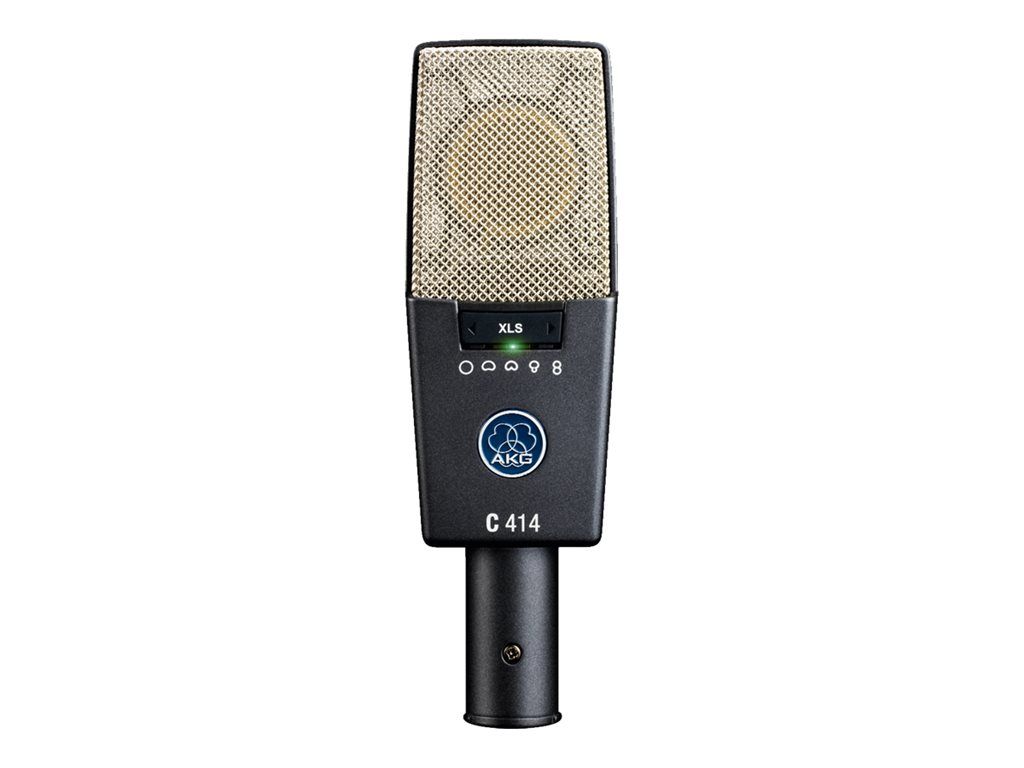 AKG C414 XLS Microphone - Silver, Dark Grey