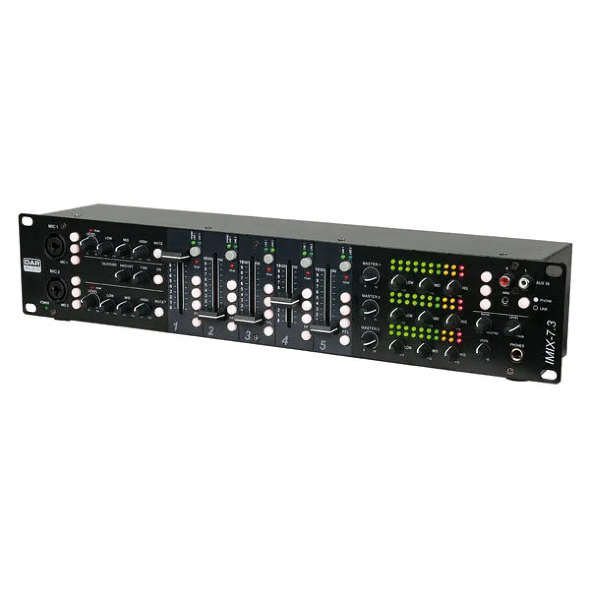 Table de mixage Dap IMIX-7.3 à 7 canaux