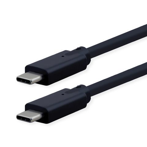 Câble USB-C Roline 1,5 m, Noir