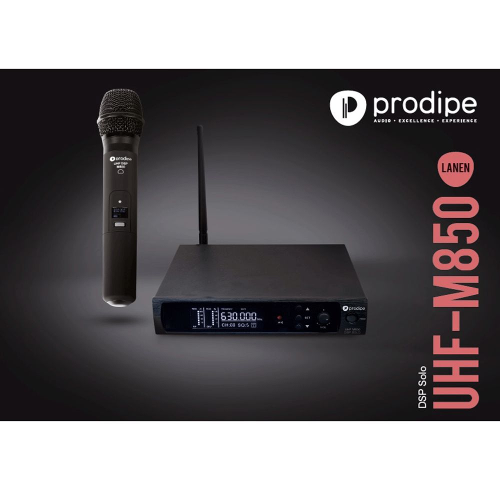 Micrófono inalámbrico Prodipe M850 DSP Solo - UHF