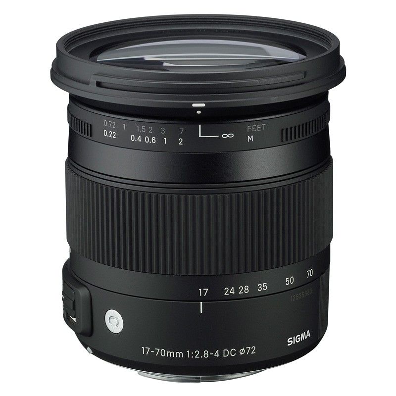 Objetivo Sigma 17-70 mm f/2.8-4 DC Macro OS HSM para sensores APS-C de cámaras réflex digitales