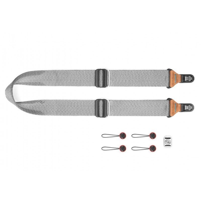 Courroie glissante Peak Design SLAS3 - Cendre