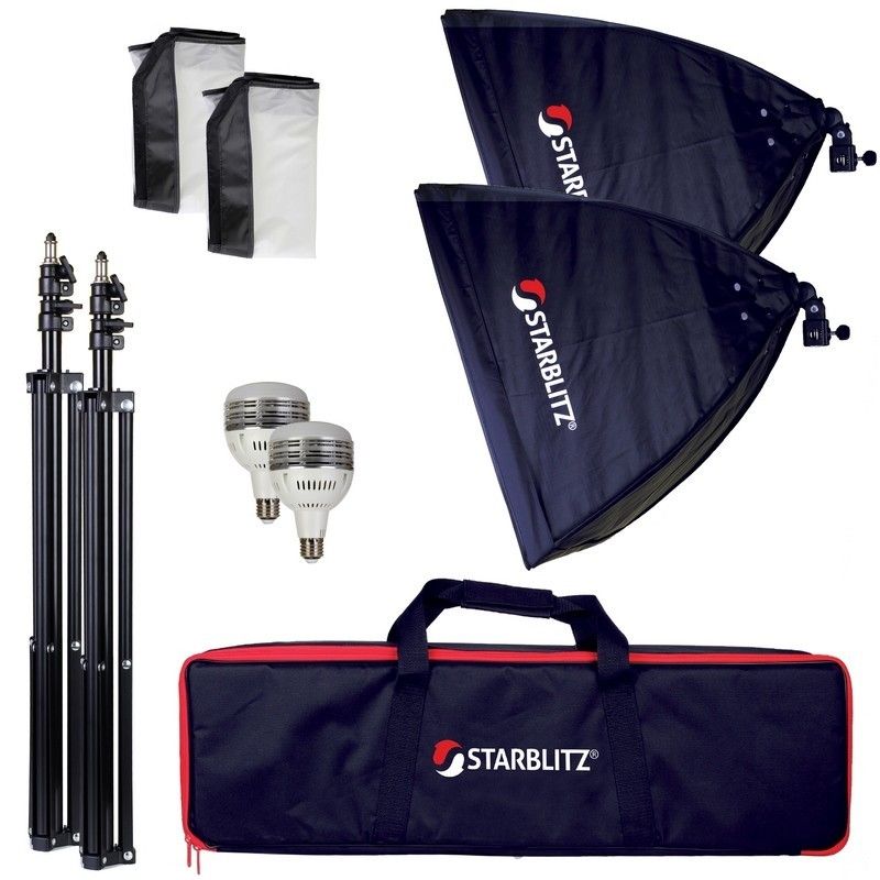Starblitz Continuous Light Studio Kit - SKITBULB60