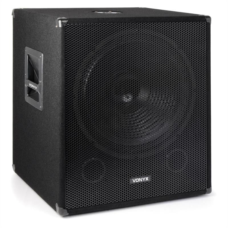 Skytec SMWBA18 Active Subwoofer 46cm (18') Bi-Amp 1000W Max