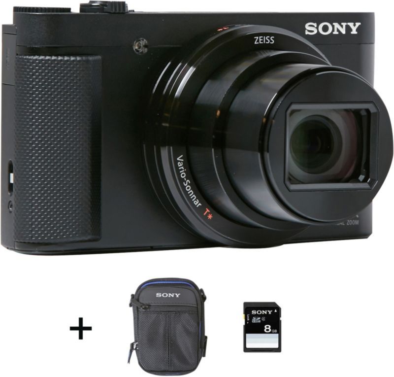 Sony DSC-HX80 Compact Camera + Case + 8GB SD Card