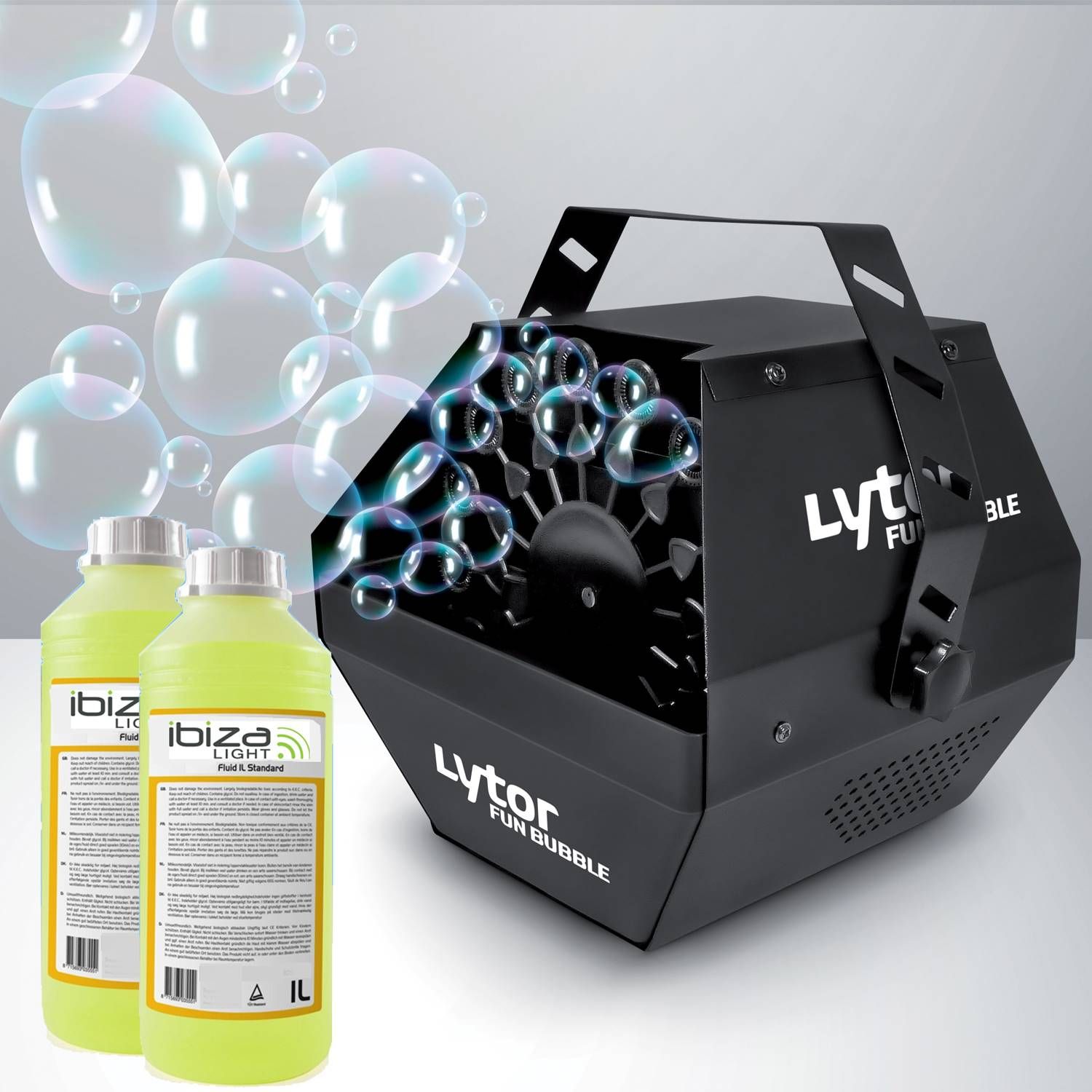 Lytor Bubble Machine 500W Special Event, Party & Wedding + 2L Bubble Liquid Included