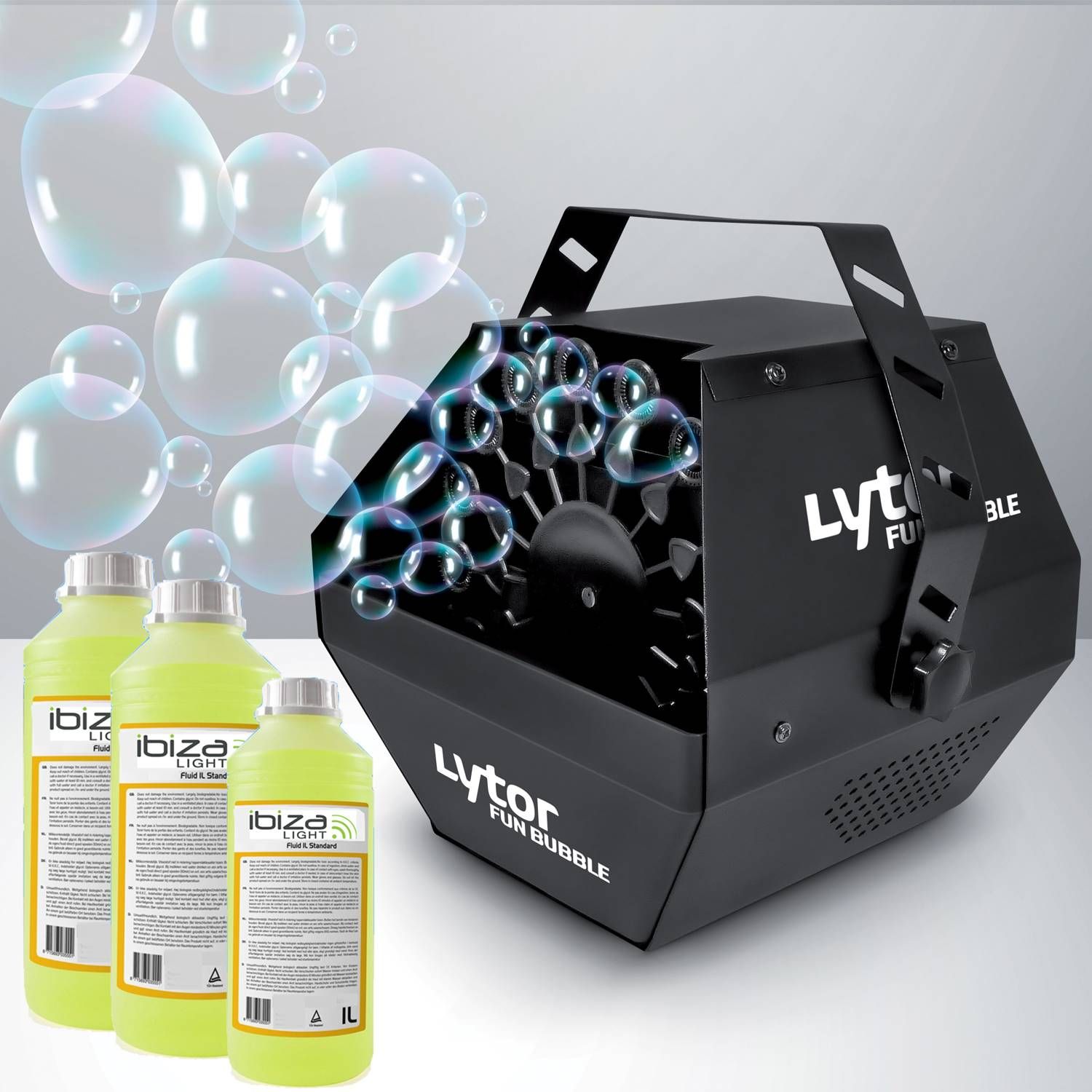Lytor Bubble Machine 500W Special Event, Wedding + 3L Liquid Included