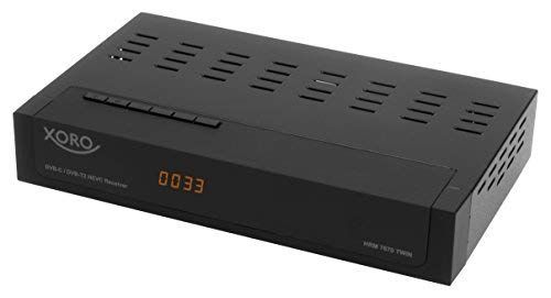 Xoro HRM 7670 TWIN Digital Media Receiver - Black