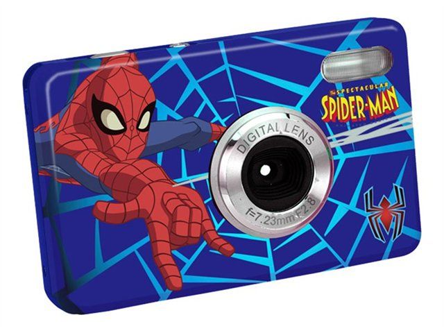 Lexibook Spider-Man DJ050SP Digital Compact Camera - 5.0MP/8.0MP (interpolated)