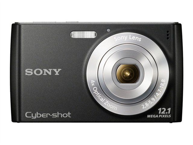 Sony Cyber-shot DSC-W510 Compact Camera - Black (12.1 MP, 4x Optical Zoom, 6MP)