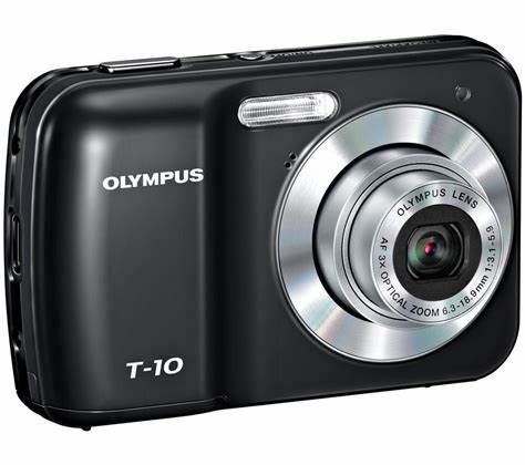Olympus T-10 Compact Digital Camera - Black