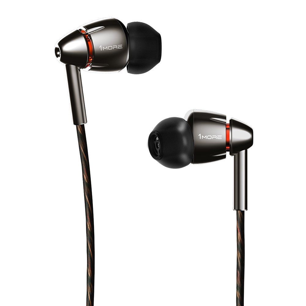 Auriculares con cable 1MORE E1010 - Negro Rojo (Talla: Media, Color: Negro Rojo, Capacidad: No especificada)