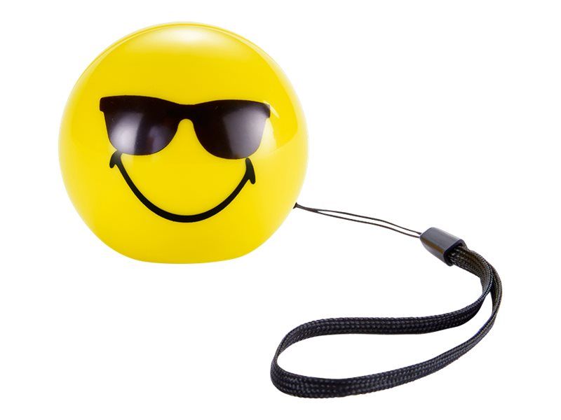 Bigben Smiley World BT15 Cool Bluetooth Speaker - Yellow