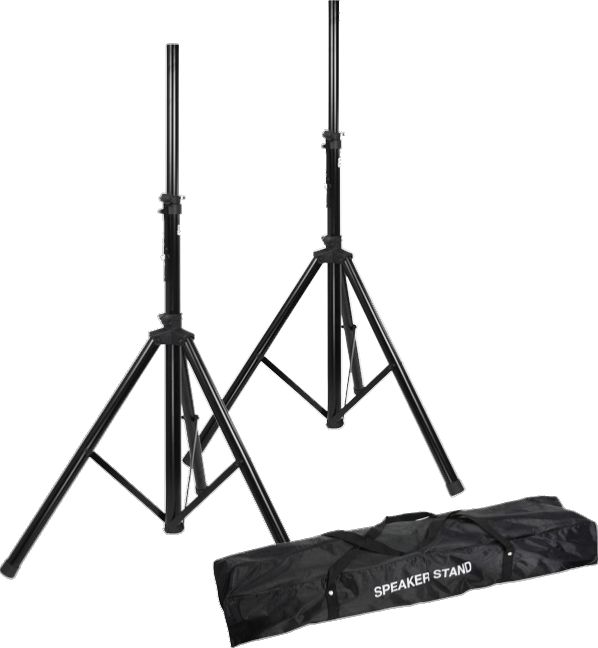 Proel Economy Speaker Stand Pack (2) with Case