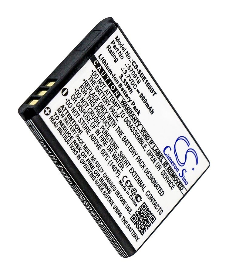 Batterie Li-ion Cameron Sino 3,7V 900mAh / 3,33Wh (réf. 570919) pour SEDEA elegant 10 et S5
