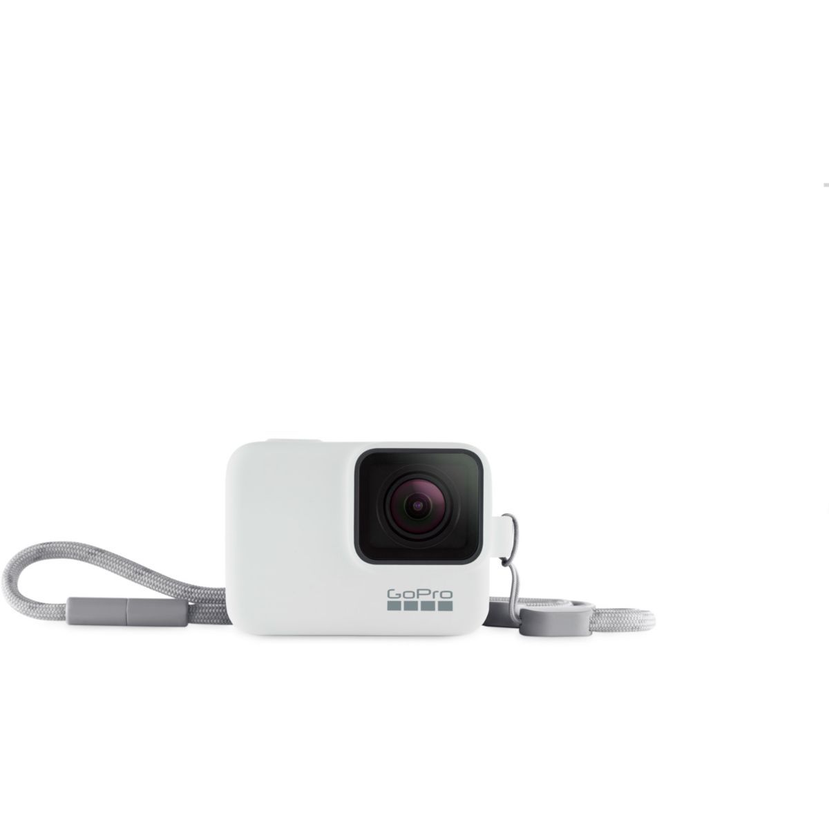 Gopro Sleeve Case White + Lanyard