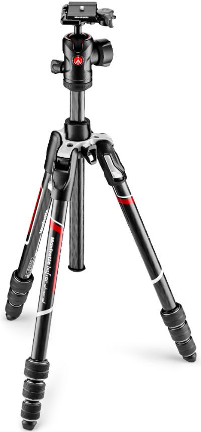 Manfrotto BeFree Advanced Twist Lock Tripod, Black