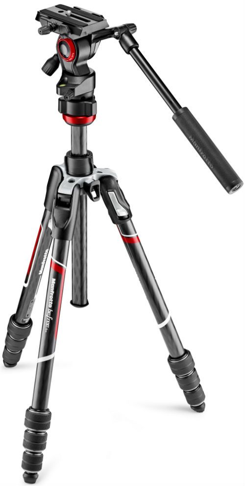 Manfrotto BeFree Live Twist Lock Tripod, Black